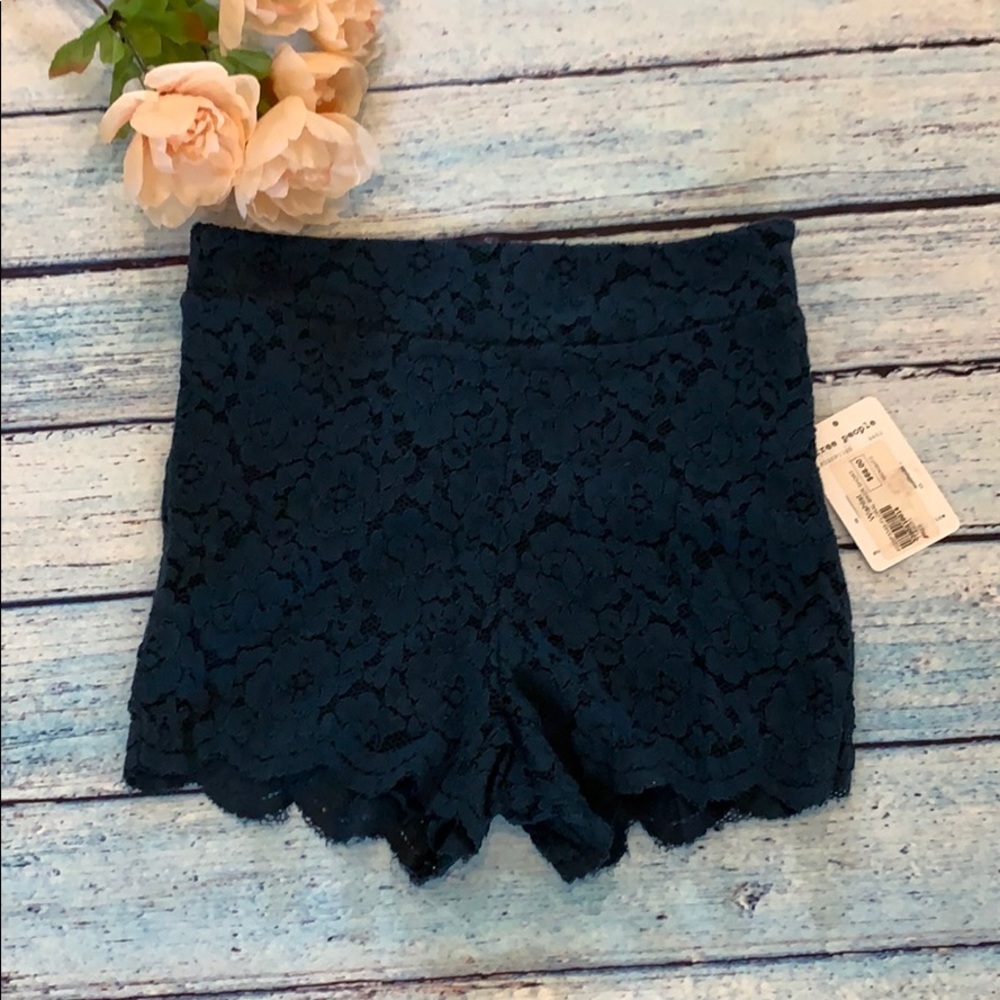 NWT Free people floral biker shorts - Picture 2 of 5